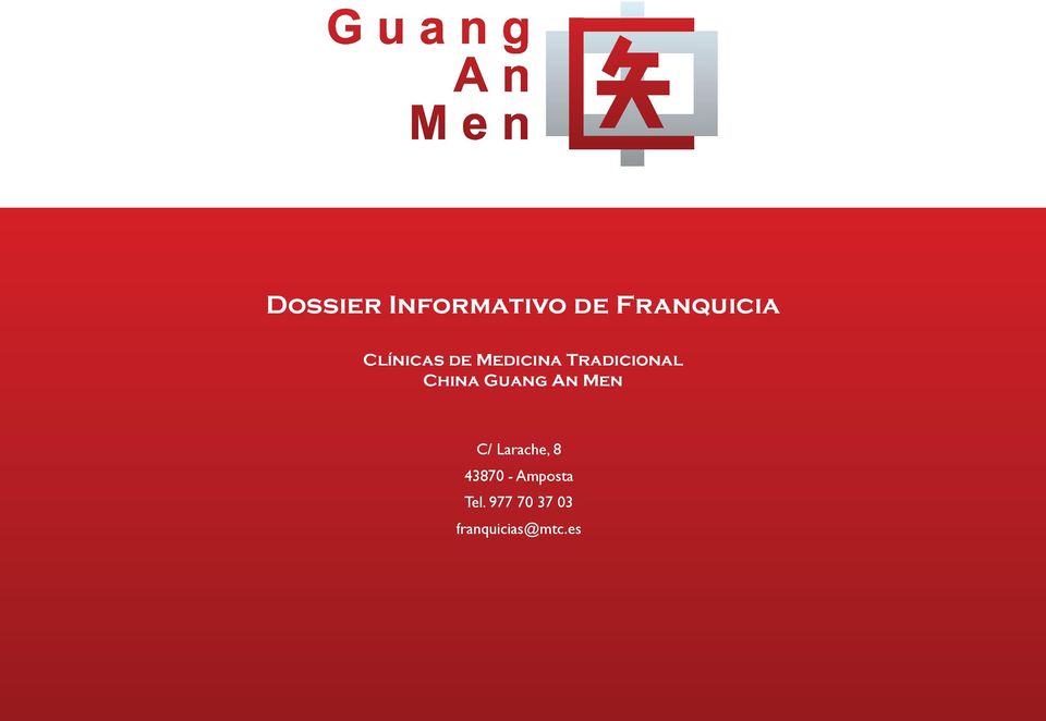 China Guang An Men C/ Larache, 8