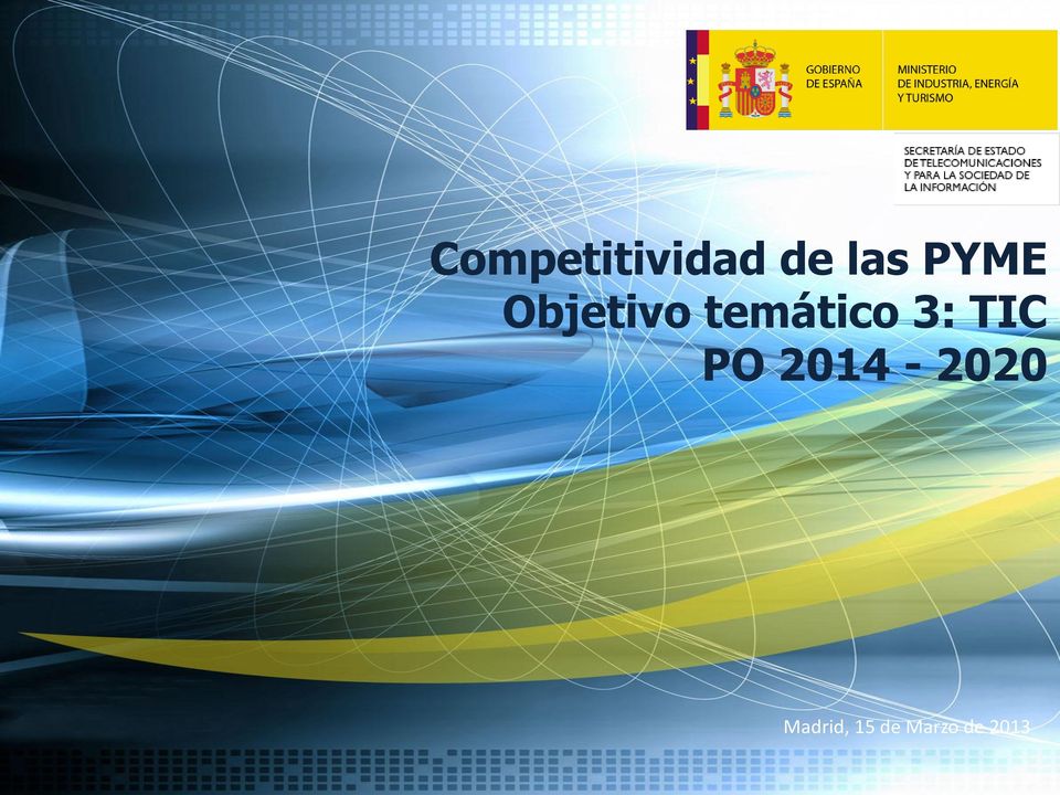 3: TIC PO 2014-2020