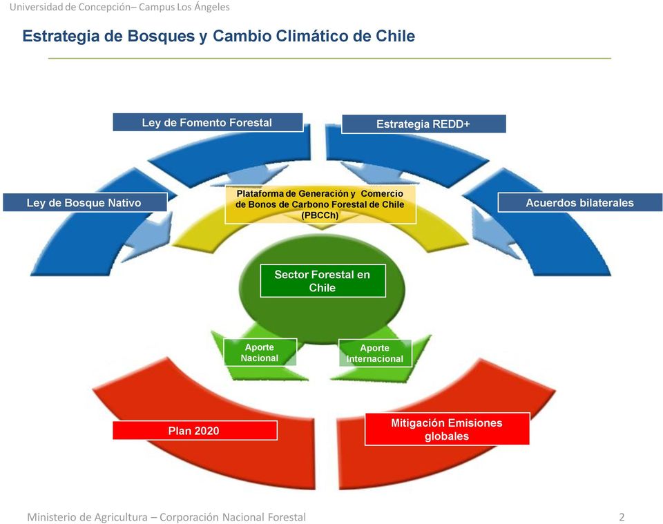 Bonos de Carbono Forestal de Chile (PBCCh) Acuerdos bilaterales Sector Forestal