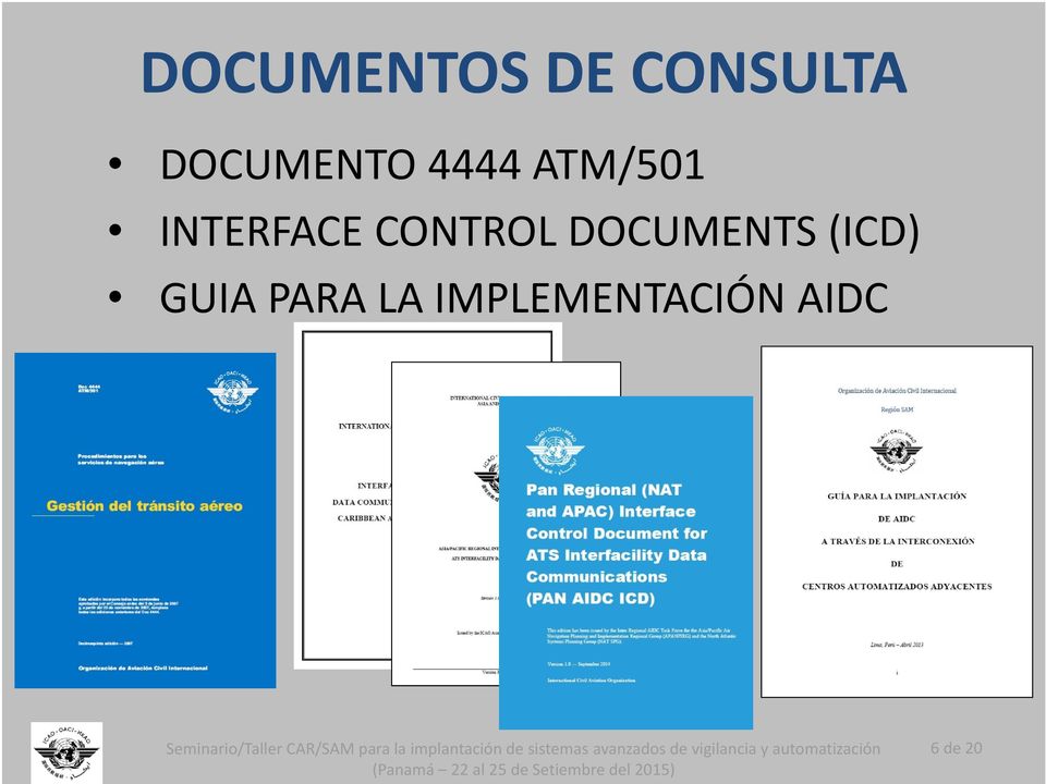 INTERFACE CONTROL DOCUMENTS