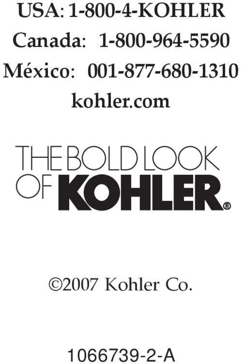 001-877-680-1310 kohler.