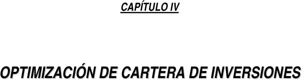 DE CARTERA