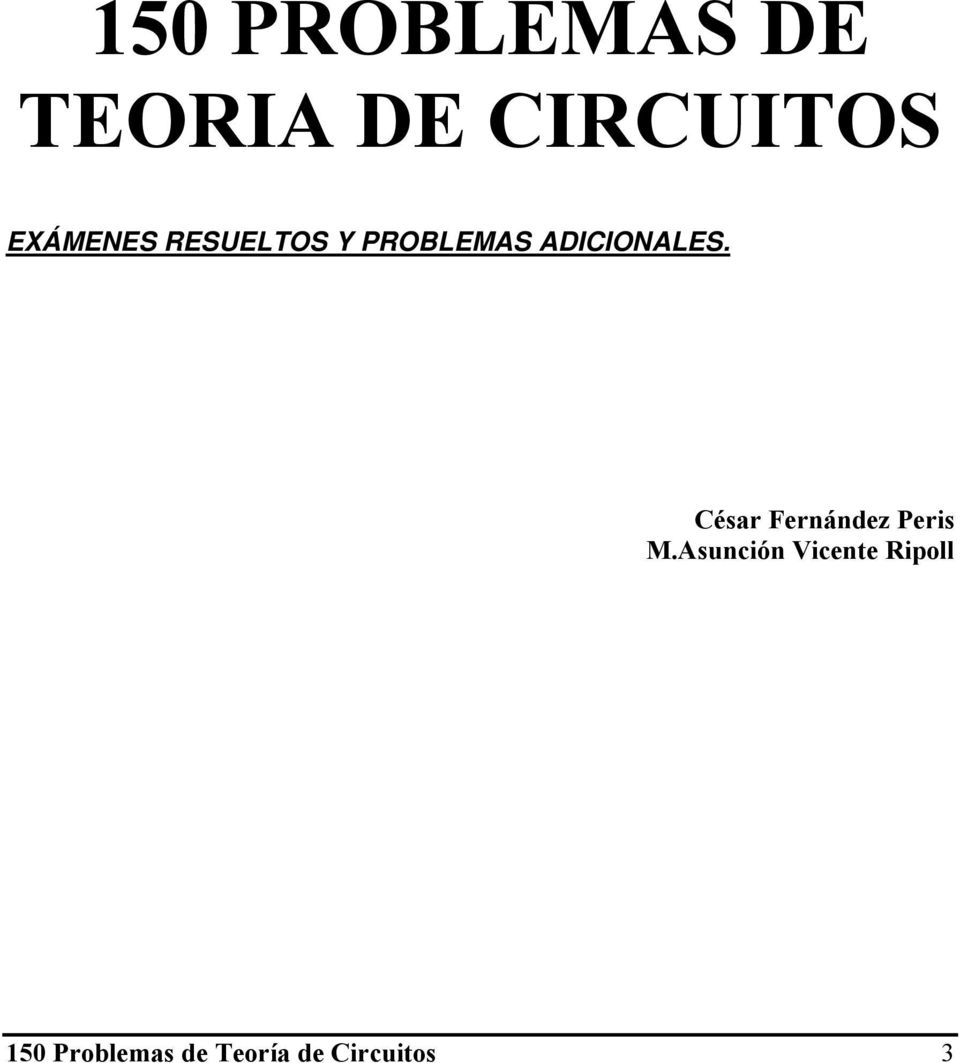 ADICIONALES. César Fernández Peris M.
