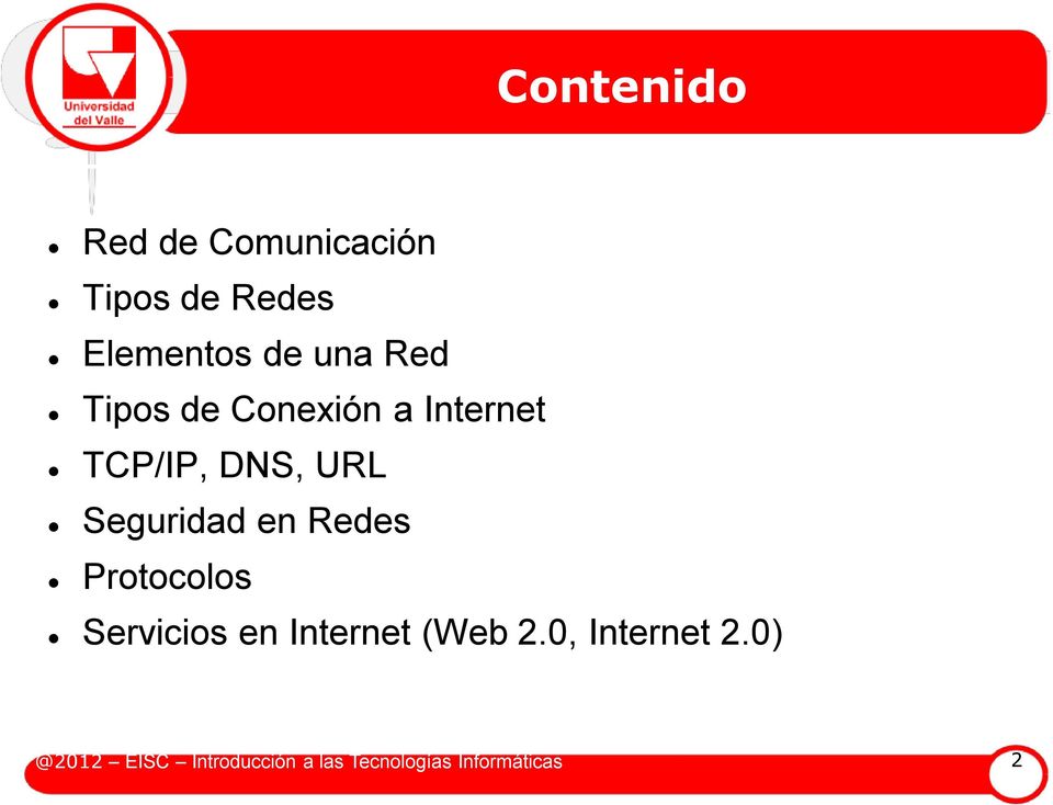 Seguridad en Redes Protocolos Servicios en Internet (Web 2.