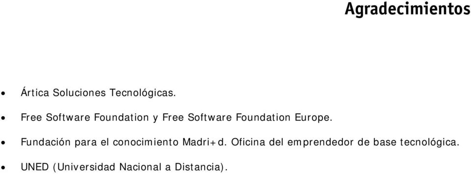 Fundación para el conocimiento Madri+d.