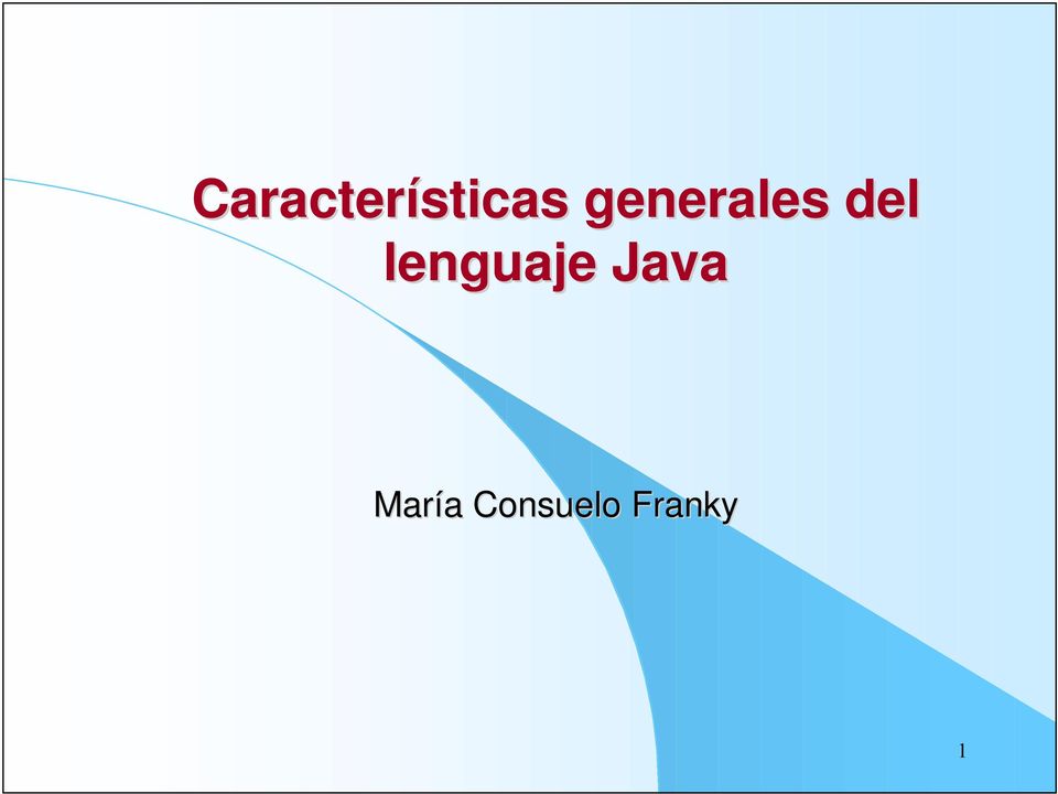 lenguaje Java