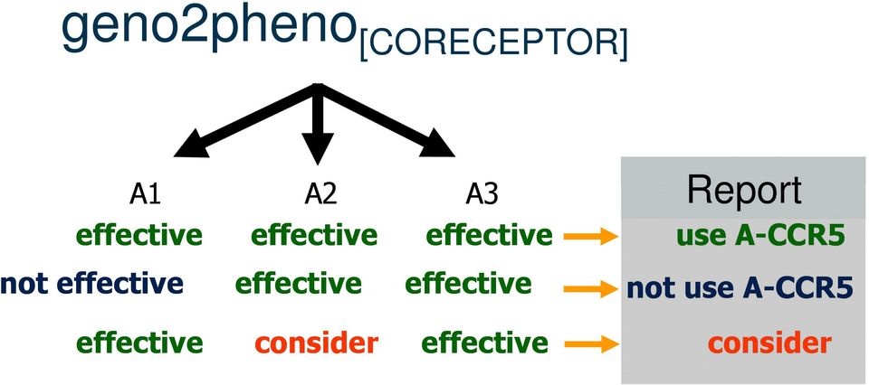 effective effective Report use A-CCR5 not