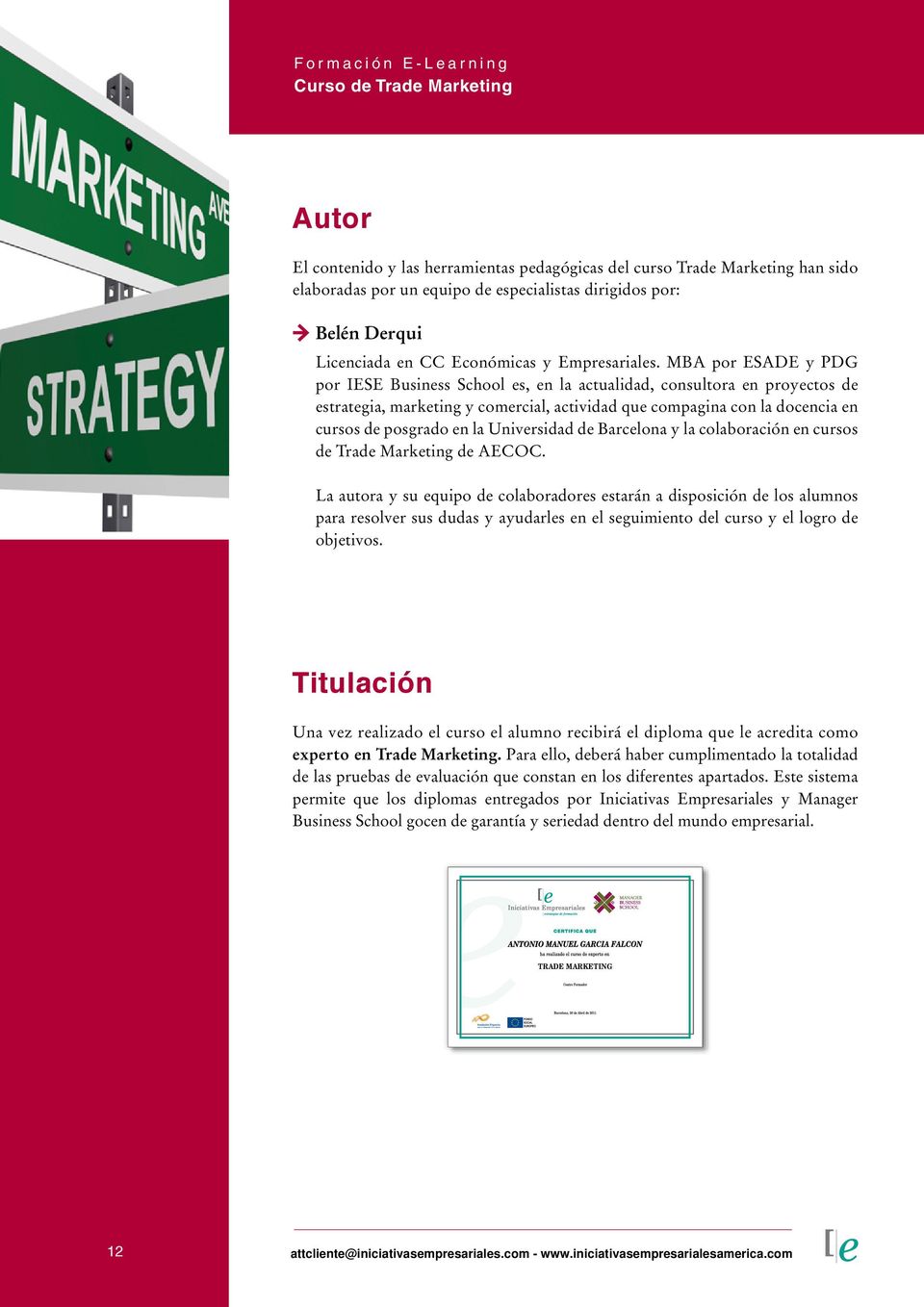 Universidad de Barcelona y la colaboración en cursos de Trade Marketing de AECOC.