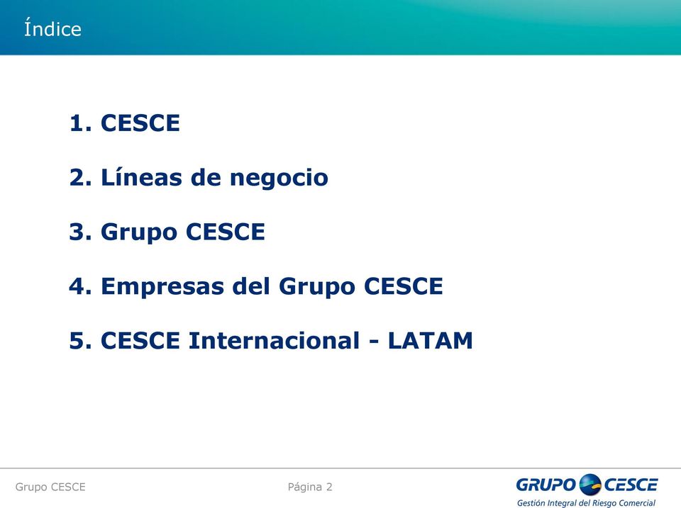 Grupo CESCE 4.