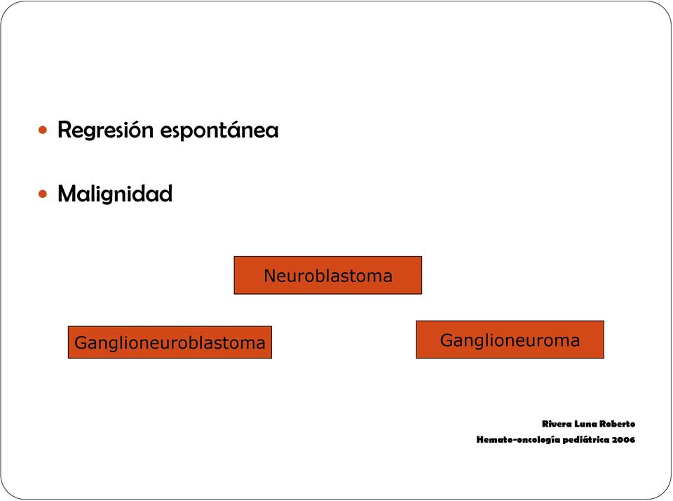 Ganglioneuroblastoma