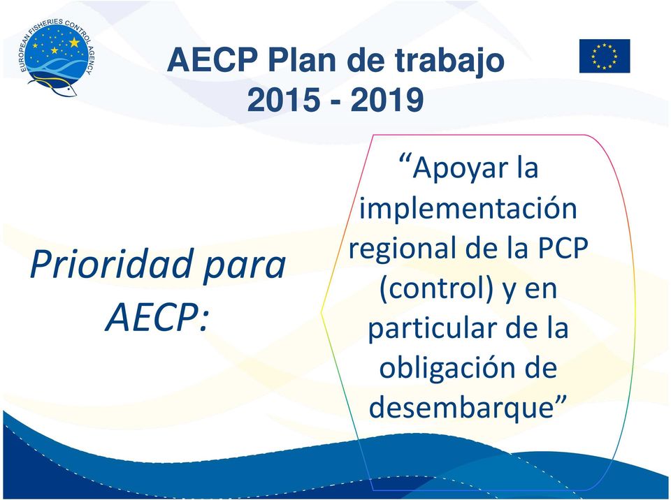 implementación regional de la PCP