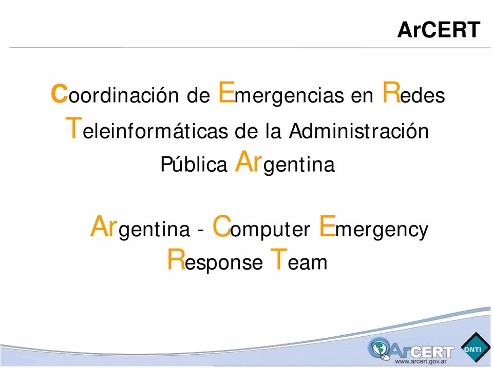 Administración Pública Argentina