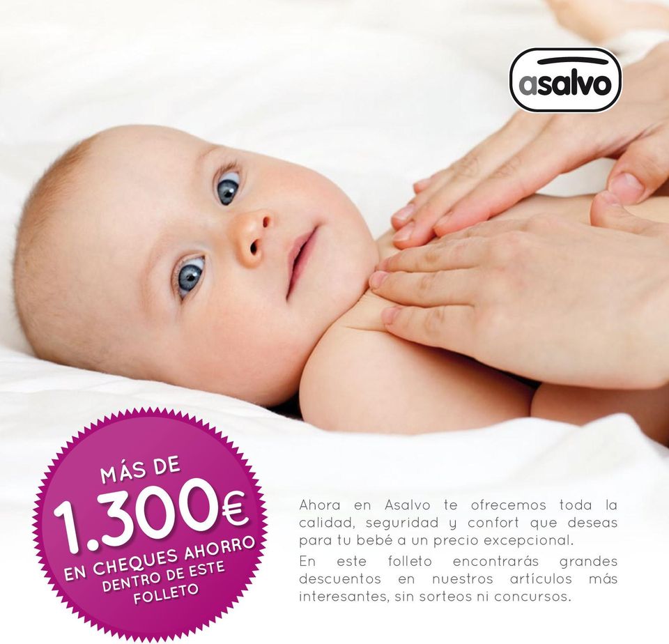 ofrecemos toda la calidad, seguridad y confort que deseas para tu bebé