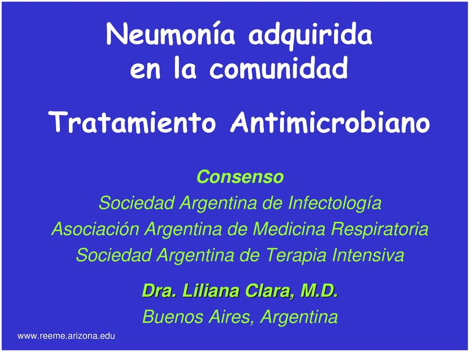 de Medicina Respiratoria Sociedad Argentina de Terapia Intensiva