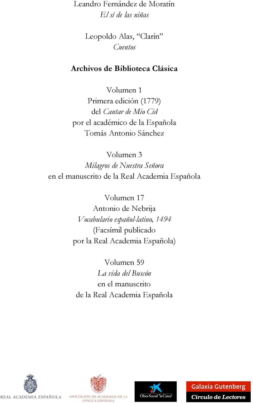 Nuestra Señora en el manuscrito de la Real Academia Española Volumen 17 Antonio de Nebrija Vocabulario español-latino,