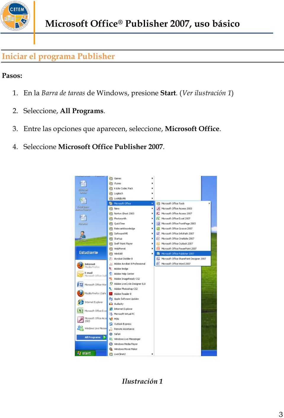 Microsoft Office Publisher 2007, uso básico - PDF Descargar libre
