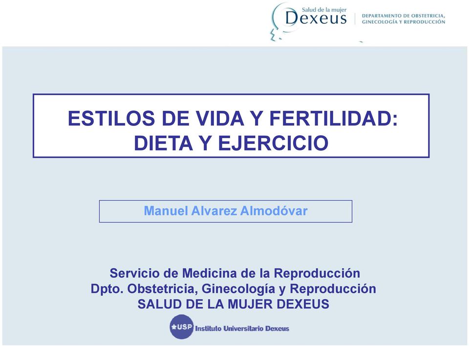 de Medicina de la Reproducción Dpto.