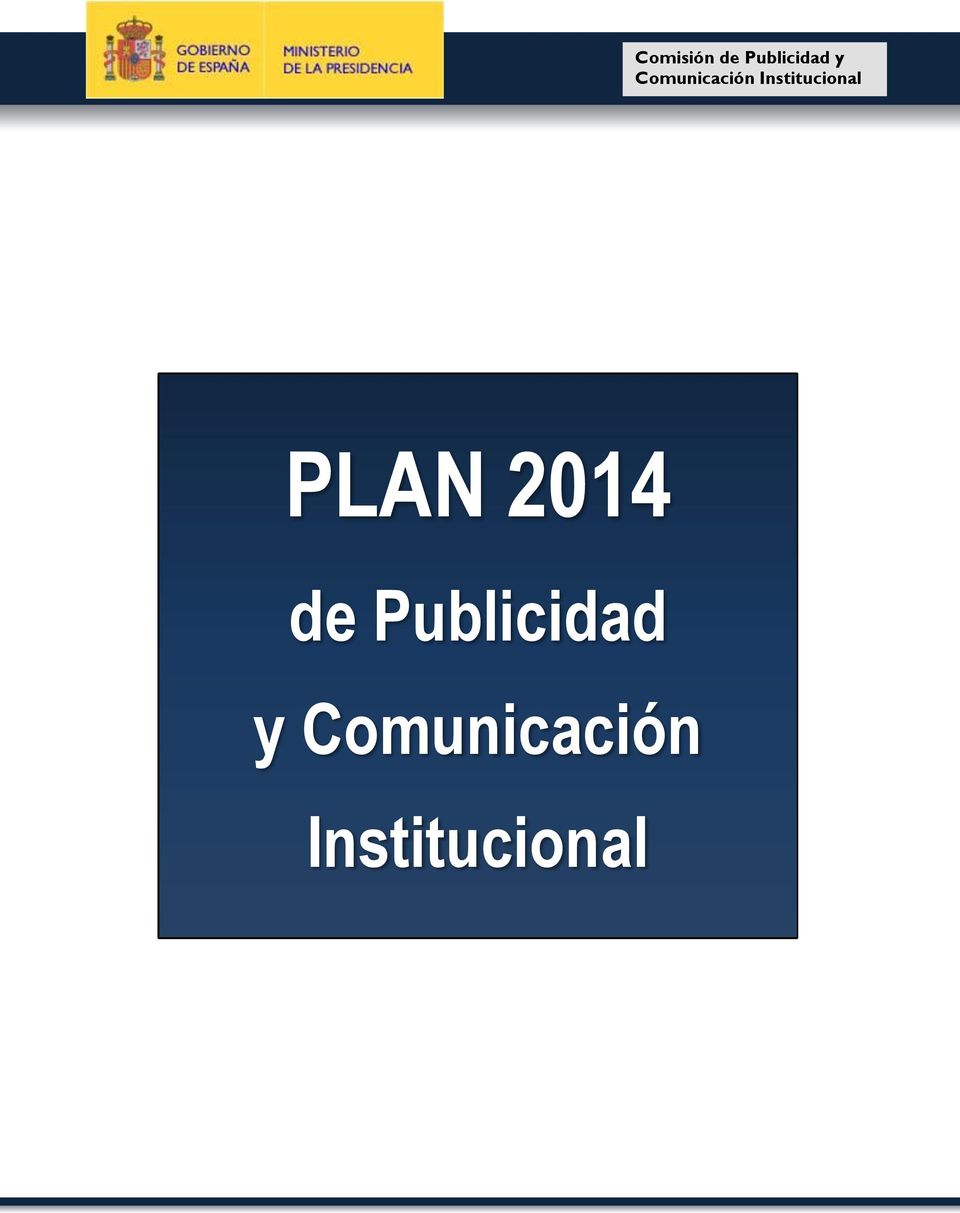 Institucional PLAN 2014