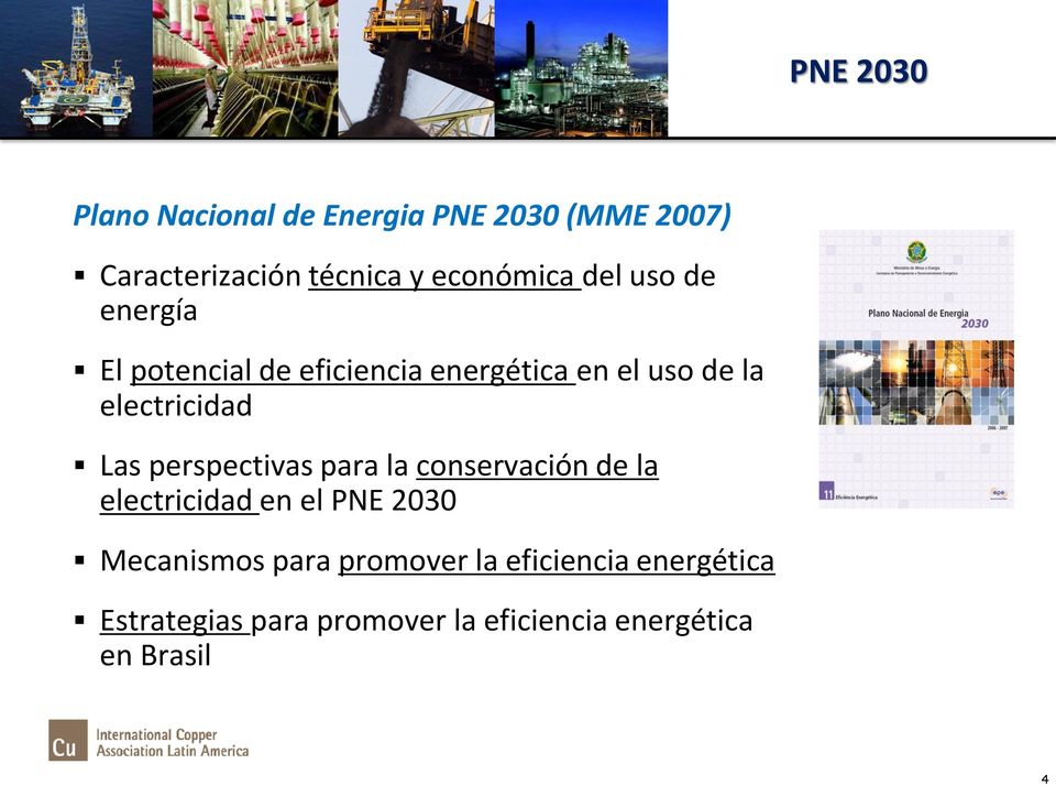 perspectivas para la conservación de la electricidad en el PNE 2030 Mecanismos para