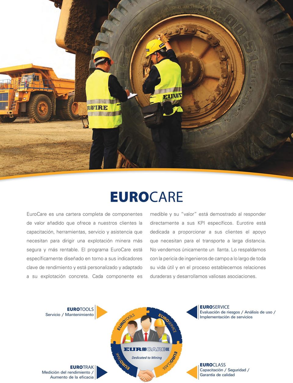 El programa EuroCare está específicamente diseñado en torno a sus indicadores clave de rendimiento y está personalizado y adaptado a su explotación concreta.