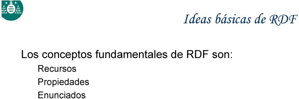 fundamentales de RDF