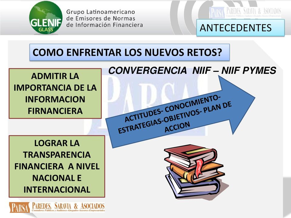 INFORMACION FIRNANCIERA CONVERGENCIA NIIF NIIF