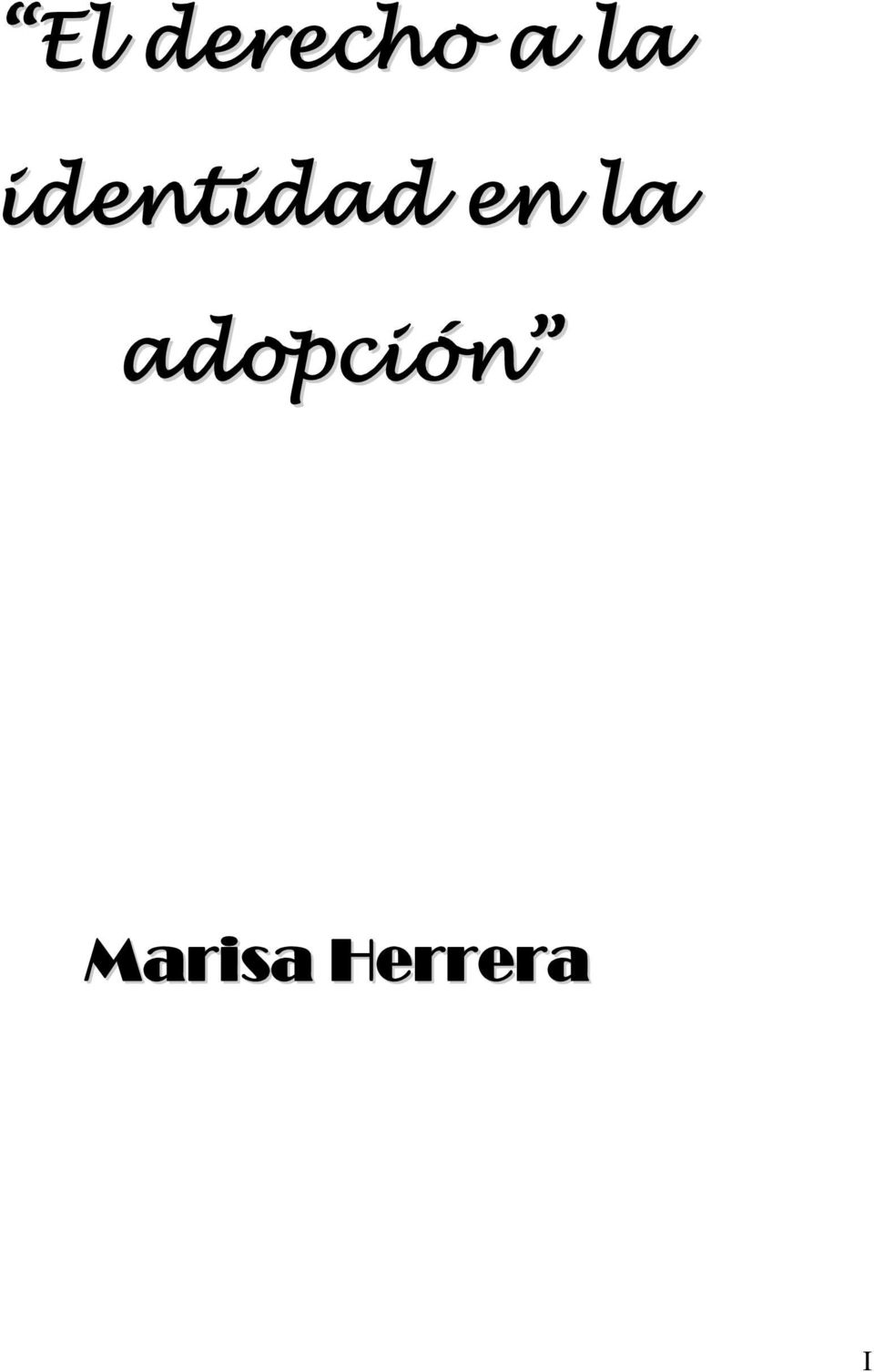 en la adopción