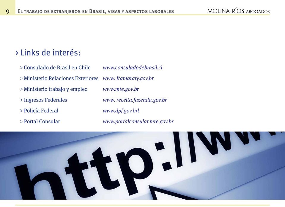 Itamaraty.gov.br > Ministerio trabajo y empleo www.mte.gov.br > Ingresos Federales www.