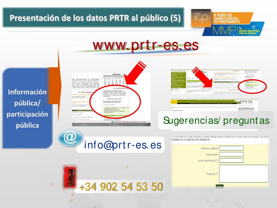 es Información pública/ participación