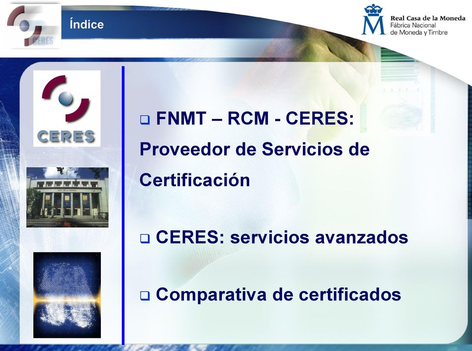 Certificación CERES: