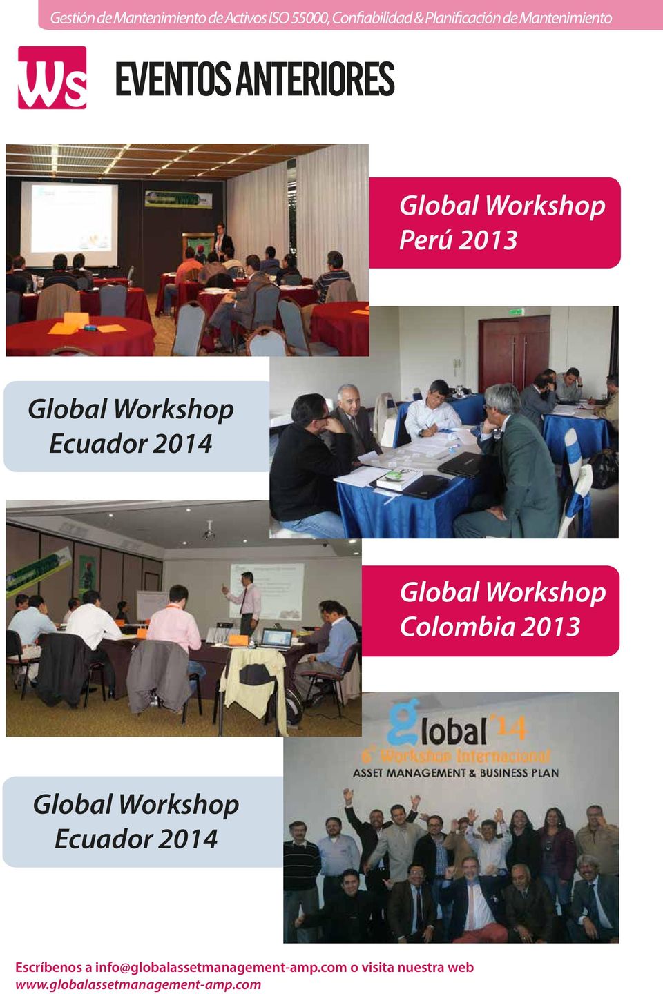Workshop Ecuador 2014 Global