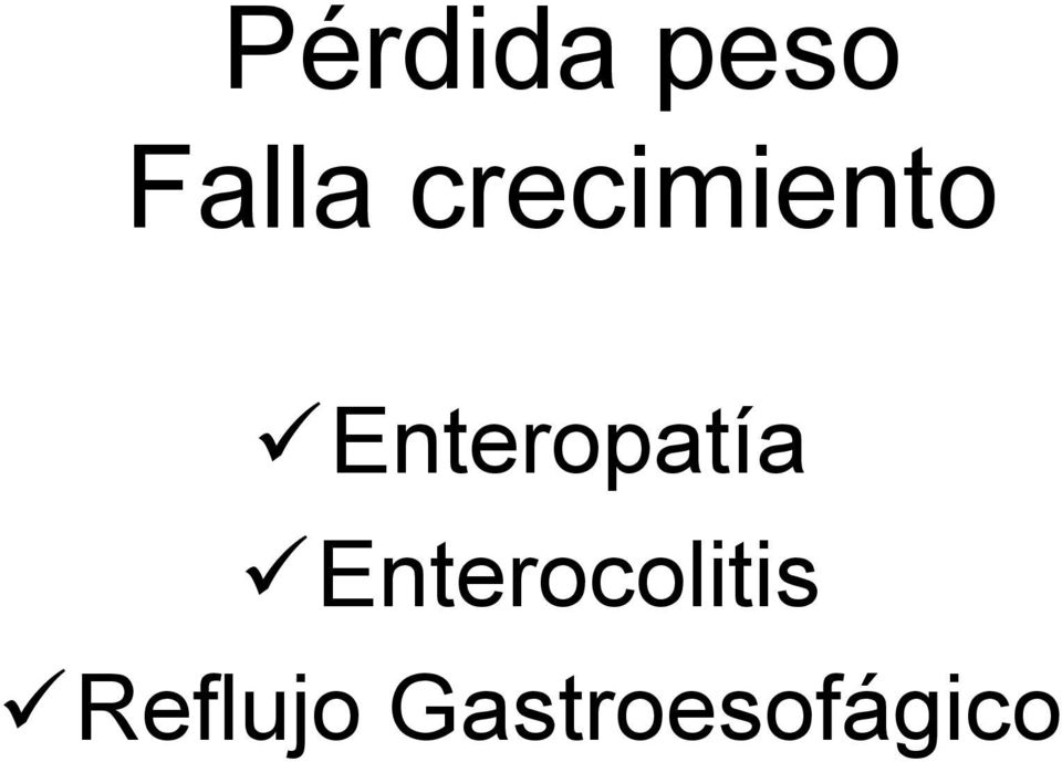 Enteropatía