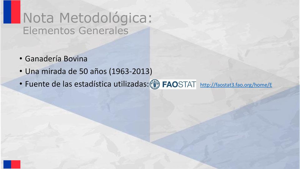 (1963-2013) Fuente de las estadística