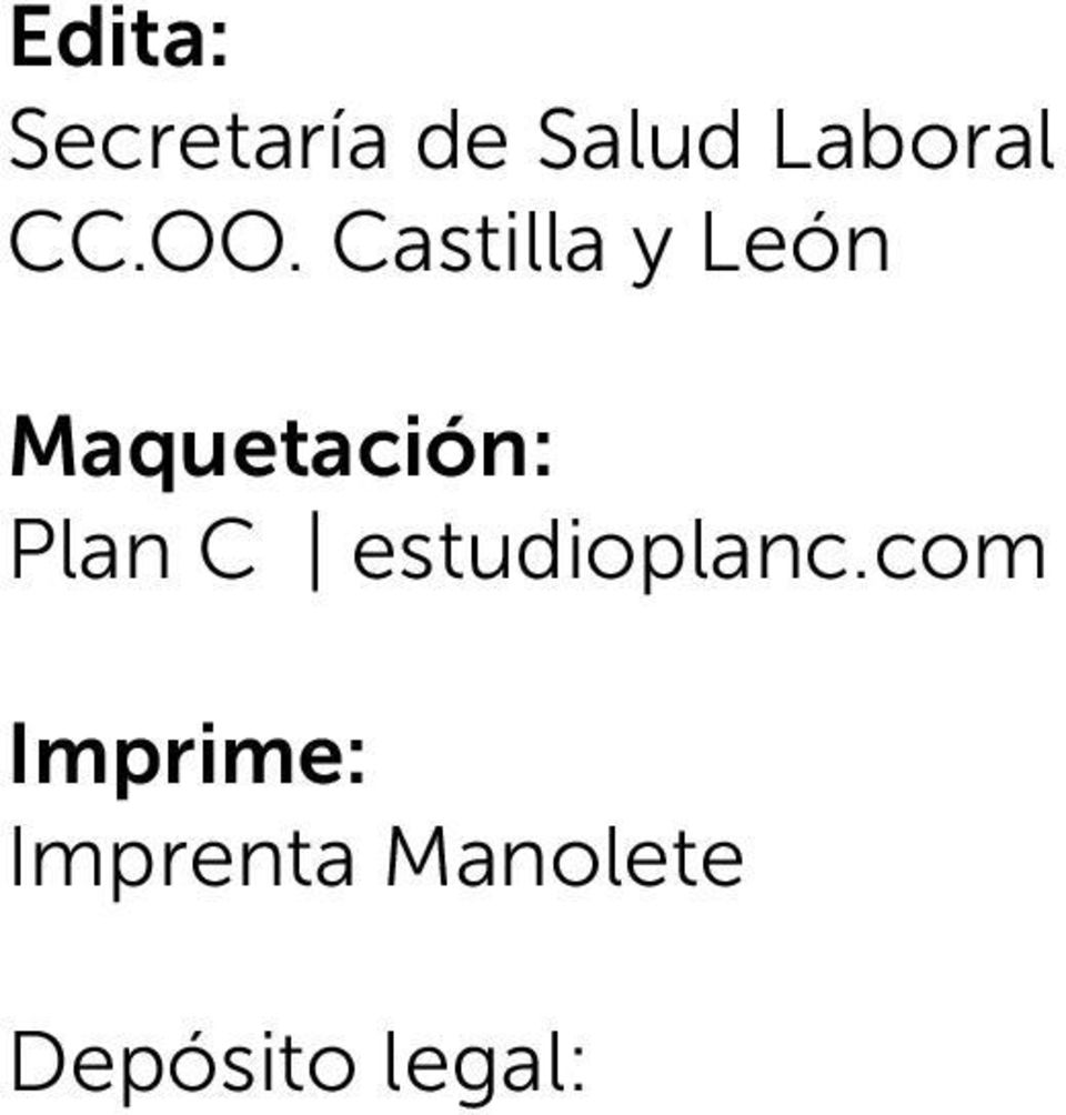 Castilla y León Maquetación: Plan