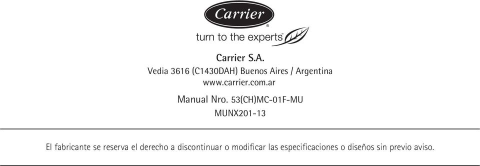 carrier.com.ar Manual Nro.