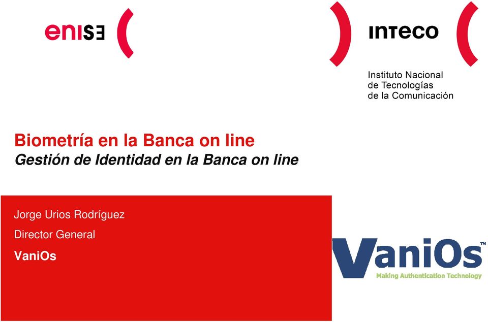 la Banca on line Jorge Urios