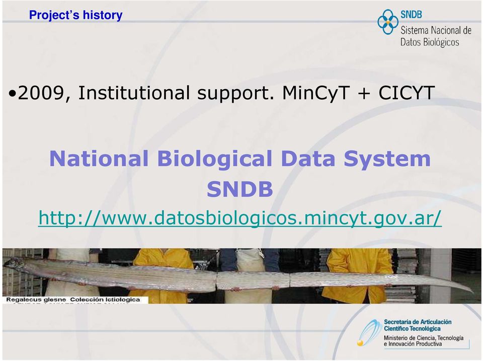 MinCyT + CICYT National Biological