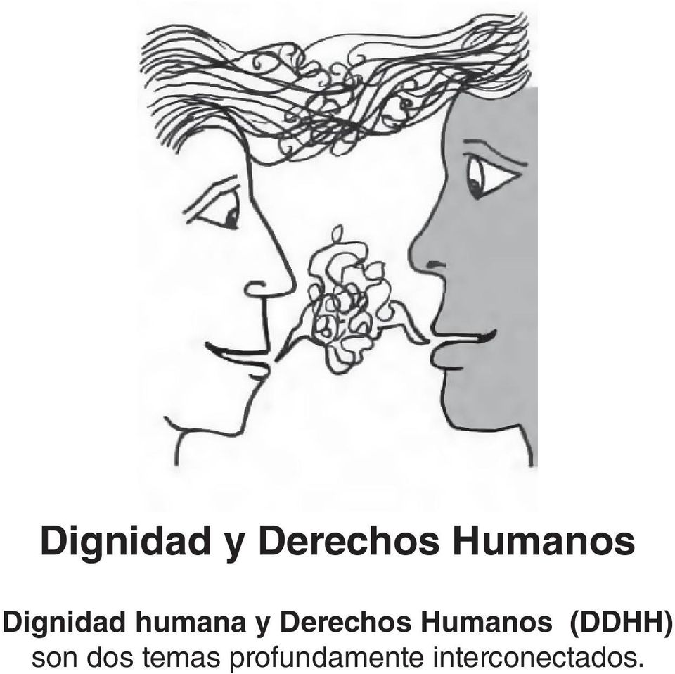 Humanos (DDHH) son dos temas