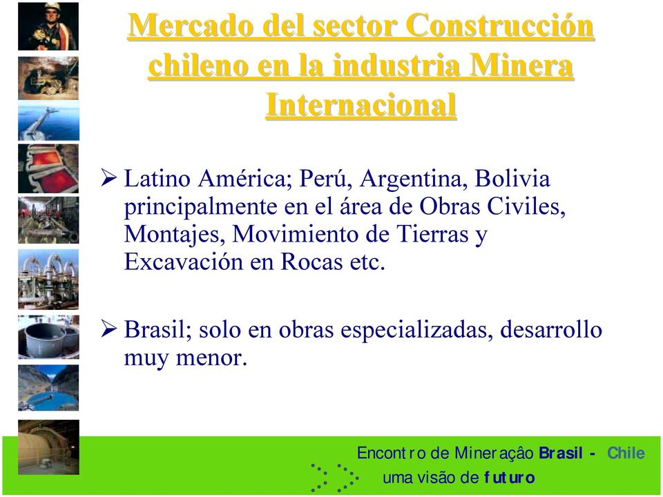 Latino América; Perú, Argentina, Bolivia principalmente en el área de