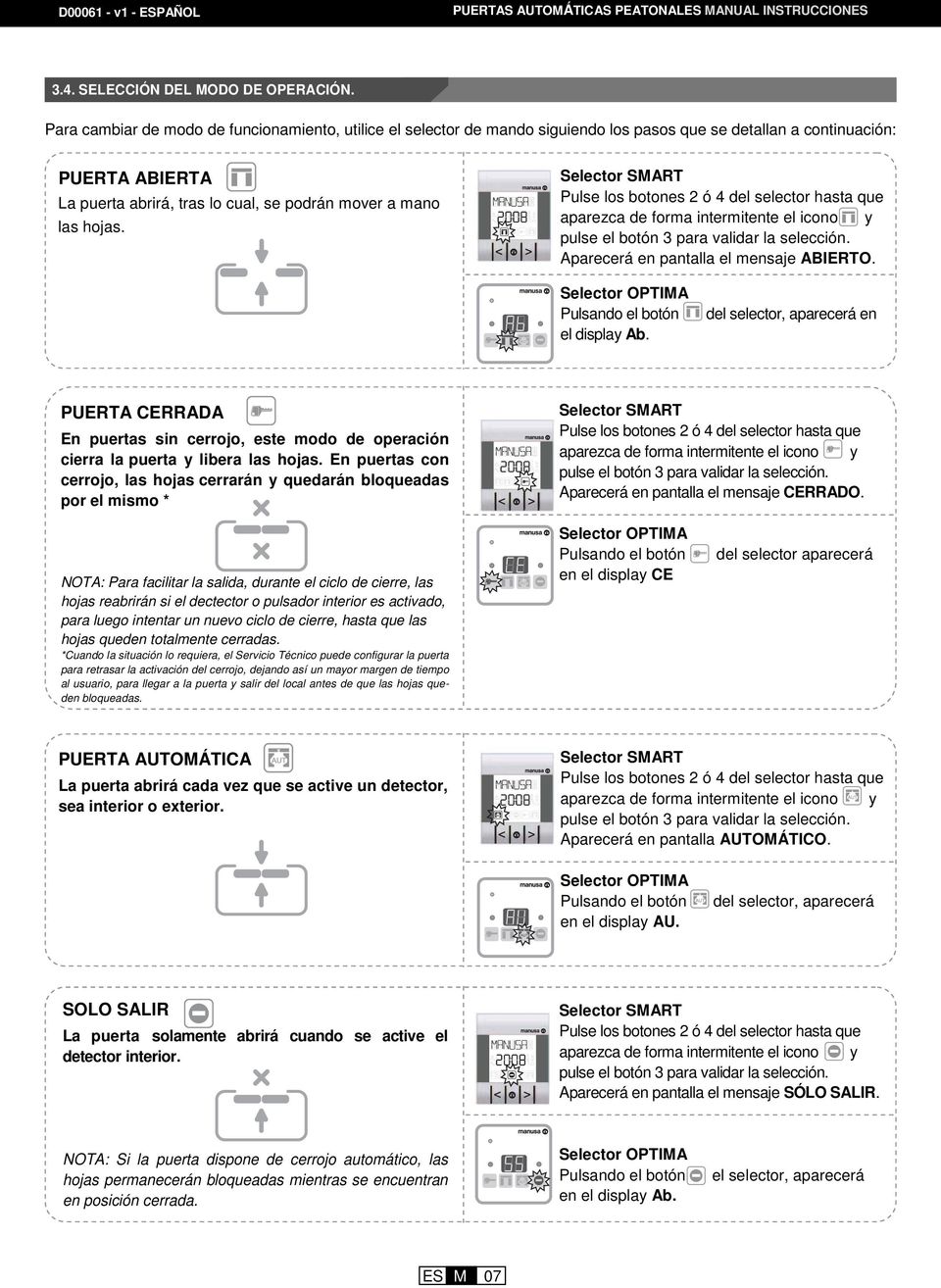 Manual De Instrucciones Puertas Automaticas Peatonales Pdf Free Download