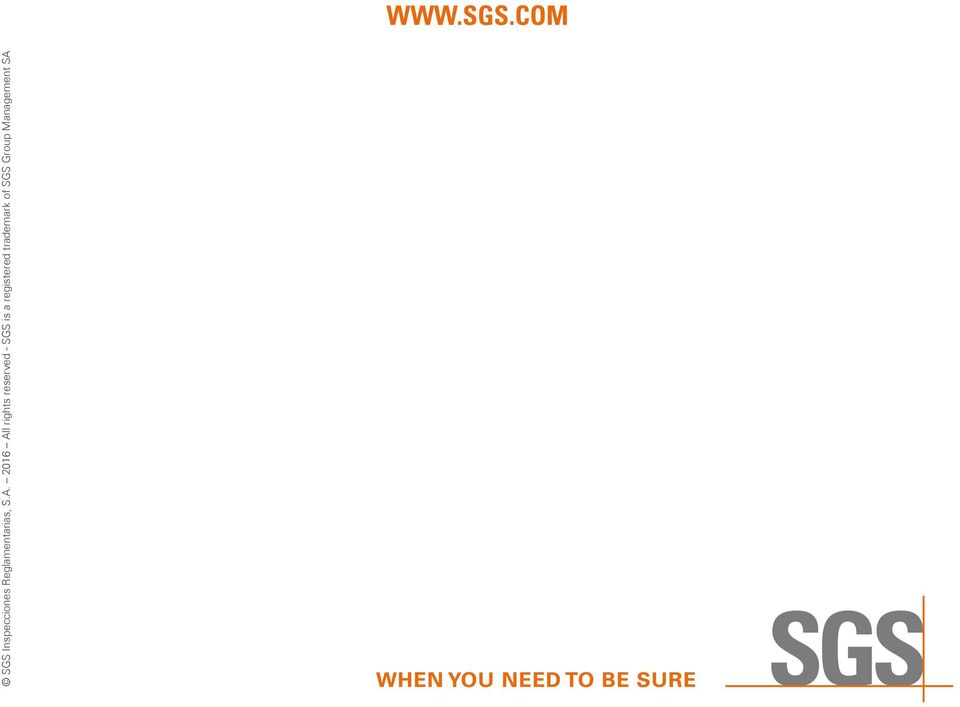 SGS is a registered trademark of