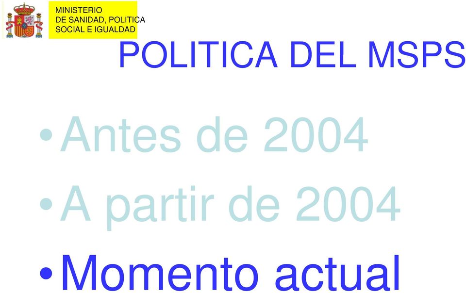 2004 A partir