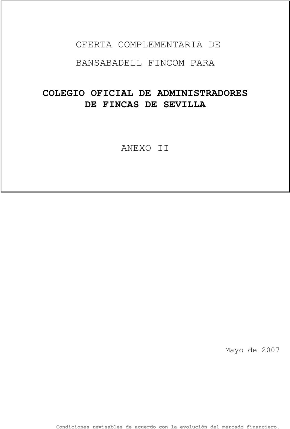 OFICIAL DE ADMINISTRADORES DE