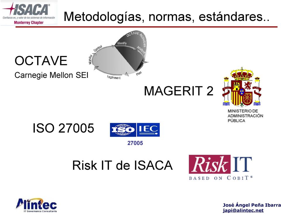 MAGERIT 2 ISO 27005 MINISTERIO DE
