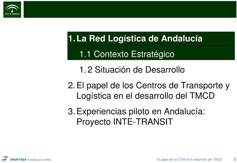 El papel de los Centros de Transporte y Logística en el desarrollo