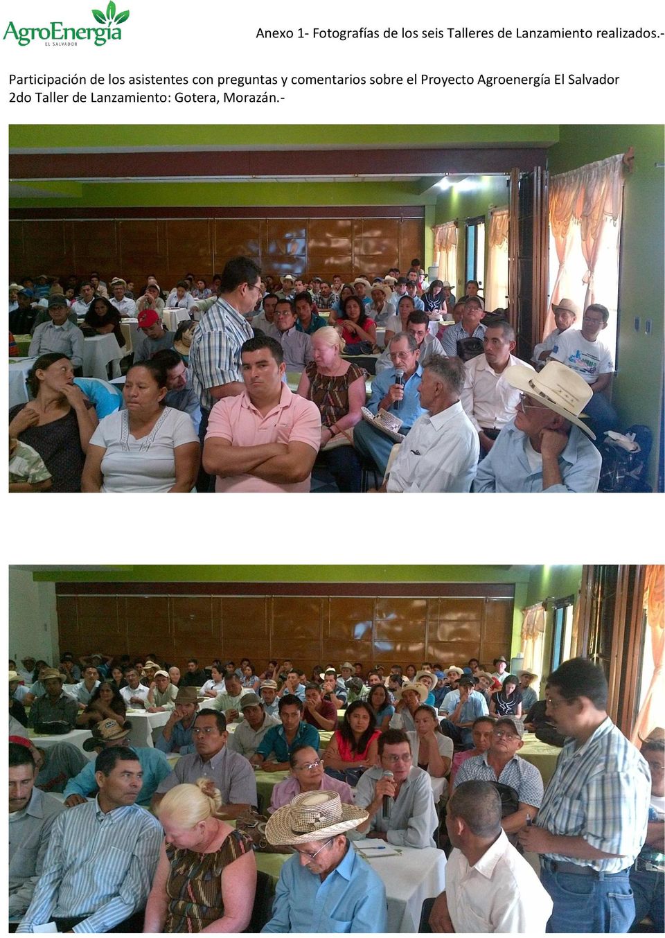 Proyecto Agroenergía El Salvador 2do
