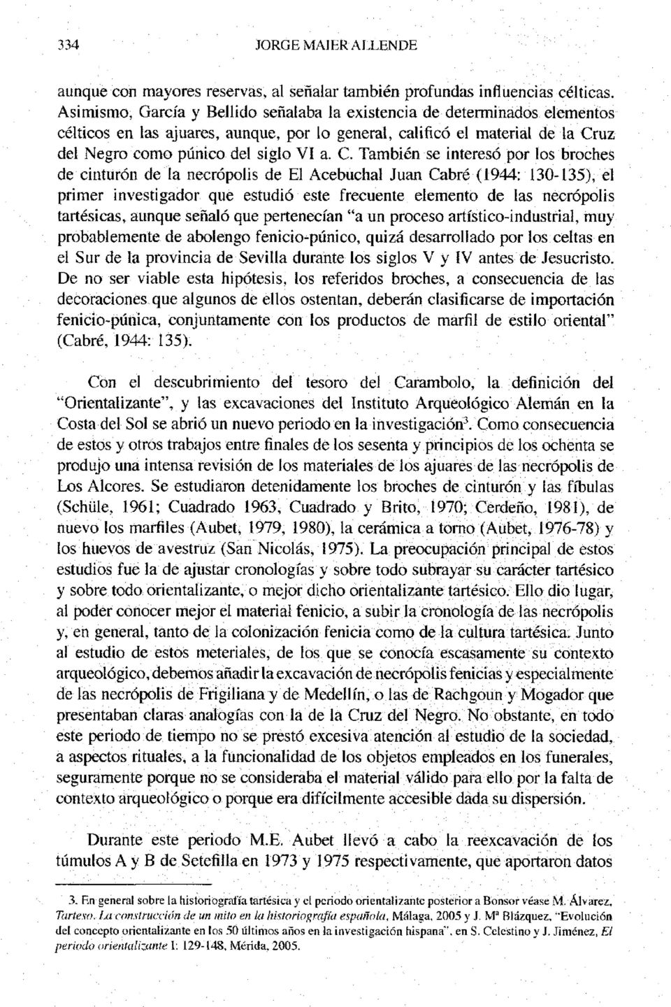 uz del Negro como púnico del siglo VI a. C.