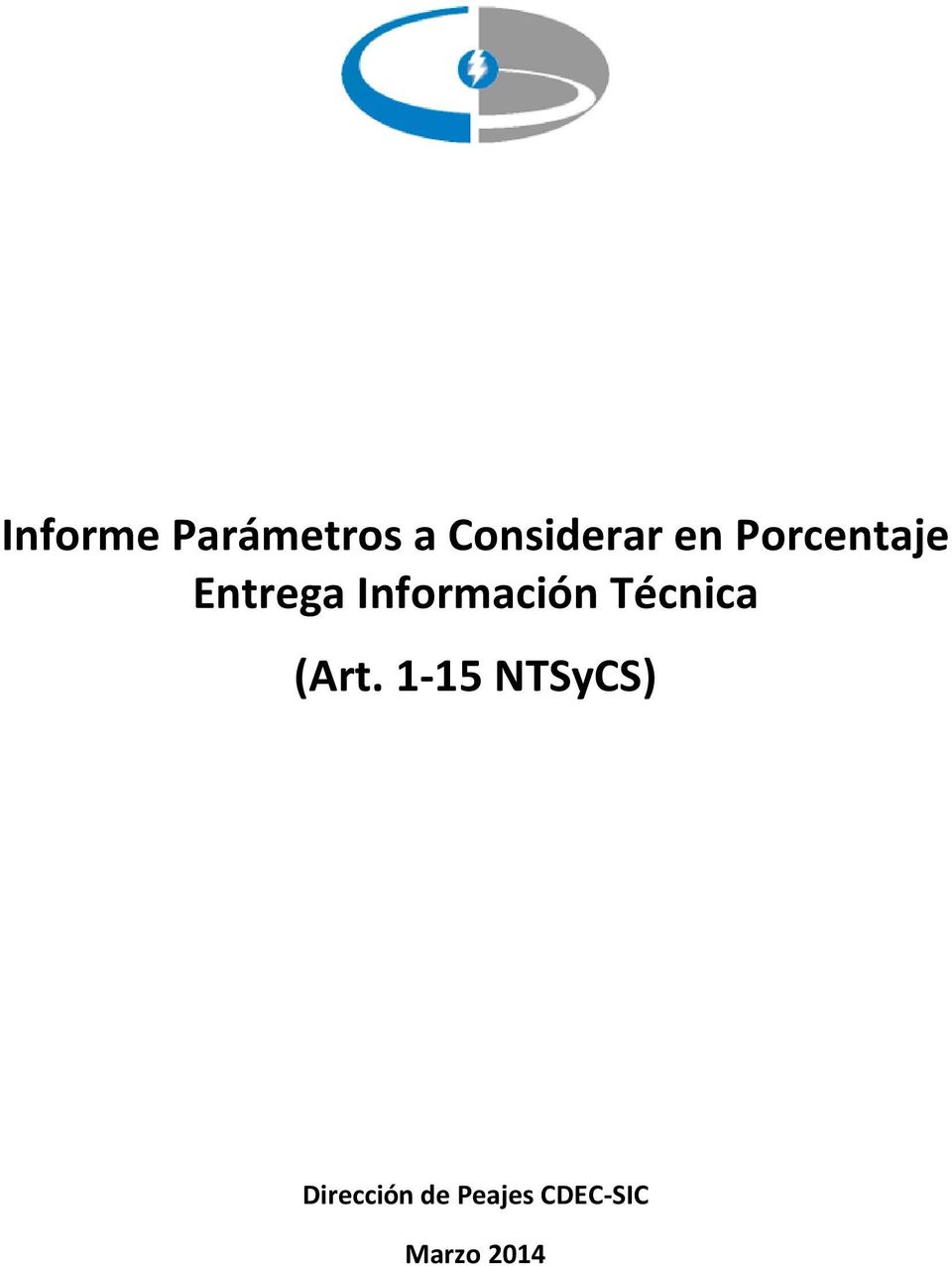 Información Técnica (Art.