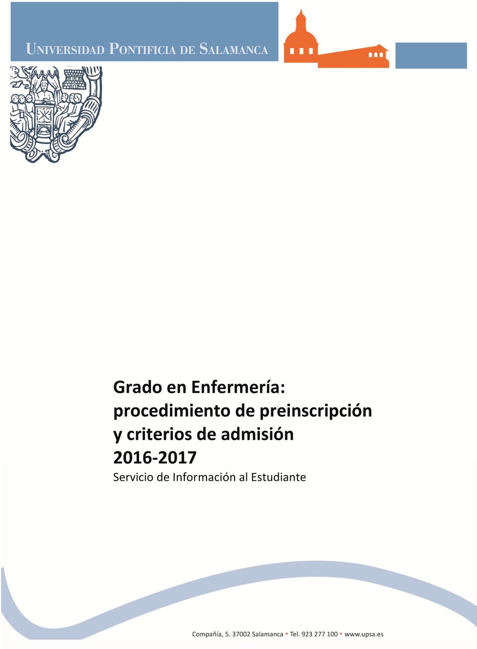 de admisión 2016-2017