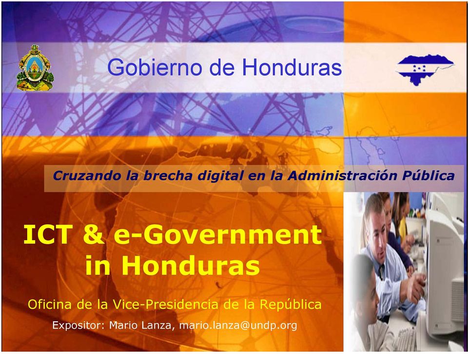 in Honduras Oficina de la Vice-Presidencia de la
